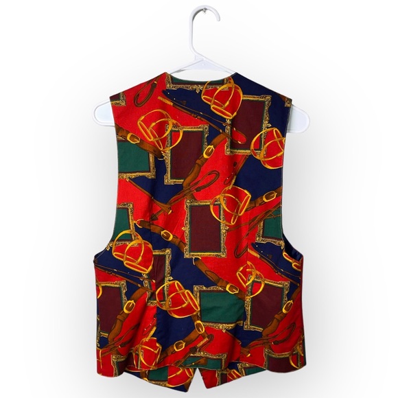 Vintage Equestrian Vest - Picture 2 of 5